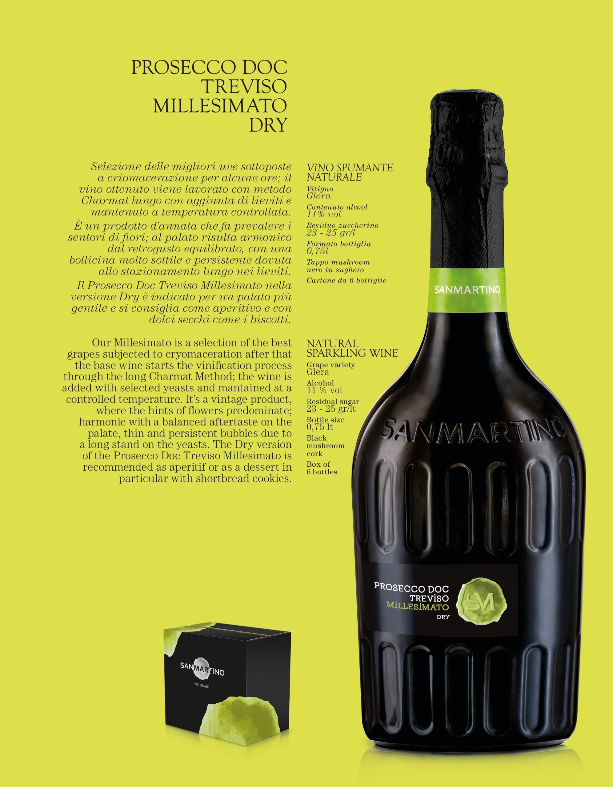 PROSECCO DOC TREVISO 0,75 L 6/1 - slika 2